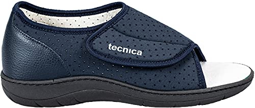 EXTRO STYLE - Scarpe Ortopediche Donna e Uomo, Tecnica 4M, Per Alluce Valgo, Fasi Post Operatorie e Lunghe Guarigioni, Scarpe Traspiranti Antiscivolo, Plantare Estraibile, Blu, Taglia 40