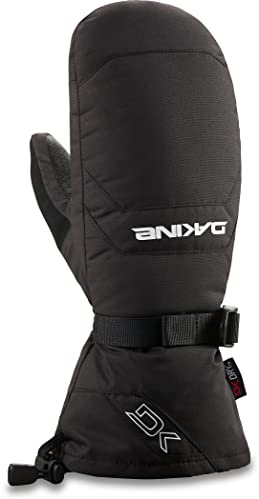 Dakine Mens Leather Scout Black Snowboard Ski Mitt Glove - black - Large