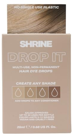 SHRINE Drop It BRONDE Toner Drops | Damage-Free Colouring | 20ml