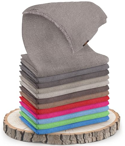 Yanopurna Sciarpa Unisex in Cashmere - Per Donna e Uomo, Leggera in Tinta Unita - Avvolgente e Calda 68 x 190 cm, Al Collo - Prodotto in Nepal