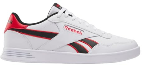 Reebok Zapatillas Unisex Reebok Court Advance, Blanco Negro Vectorred, 39 EU
