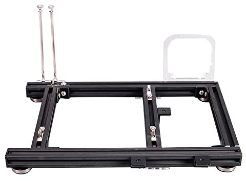 Open Frame Computer Case, Pc Case with Good Heat Dissipation Performance 20x20 Aluminum Alloy Gaming Pc Case For ITX