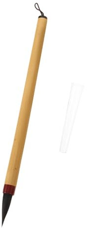 DOITOOL Rattenschnurrhaar-Kalligraphiepinsel schwarze Stifte Übungsbuch Kalligrafie schreibgeräte watercolor pen Chinesische Kalligraphiestifte für Anfänger Kalligraphie-Zubehör Bambus