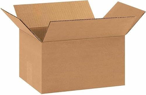 Cajas de cartón color habana, 100 x 50 x 50 cm, cajas de embalaje para envíos, mudanzas, cajas de cartón ondulado, ligeras, sólidas y resistentes – Juego de 5 – Made in Italy