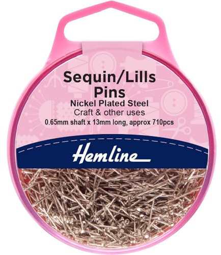 Hemline Sequin/Lills/Bead Pins 13mm 710pcs