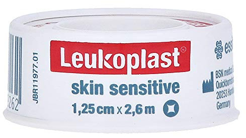 LEUKOPLAST Skin Sensitive 1,25 cmx2,6 m m.Schutzr.