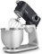 H.Koenig KM120 Küchenmaschine, professionell, multifunktionell, 5 l, Edelstahl, Mattgrau, leistungsstark, 800 W, 8 Geschwindigkeitsstufen