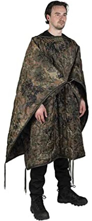 Mil-Tec Multifunction Poncho Flecktarn Einheitsgröße