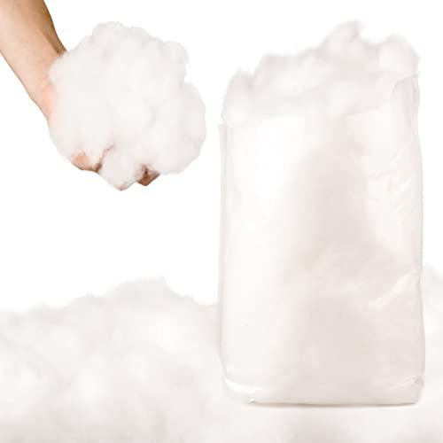 Easeen Christmas Fake Snow Decor, 15oz Artificial Fluffy Snow for Winter Mantle Village, Nativity, and Christmas Decoration