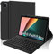 IVEOPPE Teclado Funda Xiaomi Pad 5, Xiaomi Pad 5 Pro Teclado, Teclado Español Ñ Bluetooth Inalámbrico Desmontable para Xiaomi Mi Pad 5/5 Pro 11 Pulgada 2021, con Ranura de Lápiz, Negro