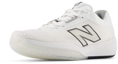 New Balance Women's FuelCell 996 V6 Tennis Shoe, White/Black, 8 W
