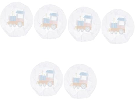 STOBAZA 6 Stk Mesh-elektrolüfterabdeckung Lüfterabdeckung Aus Sicherheitsgitter Standventilator-mesh-schutz Elektrischer Lüfterschutz Runde Lüfterabdeckung Weiß Kind Sofa