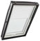 Original Roto Faltstore ZFA Faltrollo für Roto Dachfenster Führungsschiene Weiß Plissee für Roto Dachfenster der Baureihe Designo R4/R7 und Classic K 43/73 mit Größe 114/098 | 11/09 Farbe Weiß