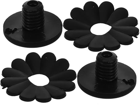 Theaque 2 uppsättningar stolpar paraplyspetsar bekvämt 8 mm paraply plastspets ersättningshölje