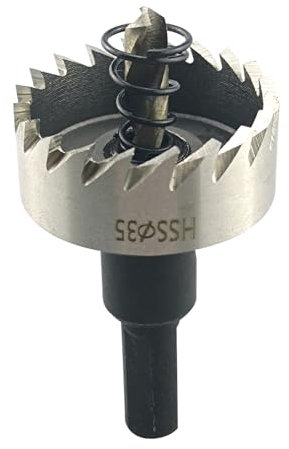 1 pz 15-75mm HSS sega a tazza in acciaio ad alta velocità punta da trapano corona di perforazione for utensile da taglio for legno in acciaio inossidabile in lega metallica(60mm)