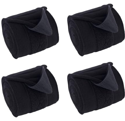 Kalttoy andningsbar elastisk häst ben bandage hylsor för komfort för ridning andningsbar häst ben wrap