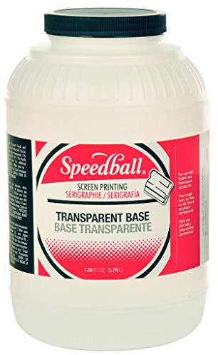 Speedball Gallon Fabric & Acrylic Transparent Base, Screen Printing, Transparency Media, Print Making Accessories, Tools, For Screen, Block Printing Kit, Home, Artist Studio Office
