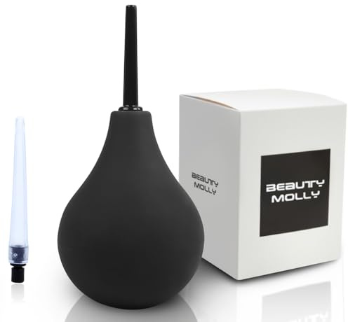 Beauty Molly Anal Douche Superior Medical Materials Douche for Women Men enemas Bulbs, 7 Ounce