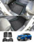 GAFAT Kompatibel mit Nissan Qashqai J12 Mild Hybrid 2022-2024 2025 Fussmatten, TPE Allwetter Fußmatten für Qashqai J12 Bj. 2021- Original 3D Scannen Hoher Rand [Nicht für e—Power]
