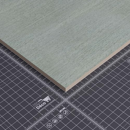 Panneau MDF Plaqué - Émeraude - 60 x 120 cm