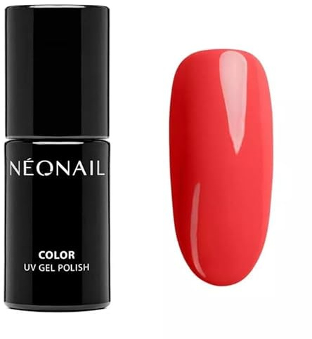 NÉONAIL UV Nagellack 7,2 ml - Rot - Hot Crush - NÉONAIL Farben - UV Lack - Gel Nägel - Nageldesign