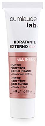 Cumlaude Lab Hydratant Externe CLX - Gel-Crème Hydratant Vulvaire à l'Action Apaisante et Protectrice pour les Irritations et les Inflammations de la vulve, avec l'Acide Hyaluronique - 30 ml