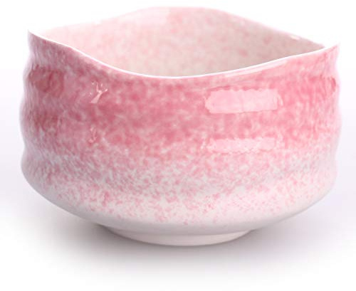Goodwei Ciotola Matcha - Tazza di Cerimonia Tè Giapponese (Sakura, Ciotola)