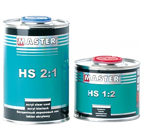 Troton HS 2:1 KLARLACK KRATZFEST ACRYL 2K LACK 1L + HÄRTER SCHNELL FAST 0,5L