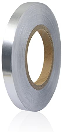 Adhesivo plateado para huecos de baldosas, adhesivo autoadhesivo para costuras de azulejos, cinta de decoración de lámina de sellado impermeable para pared, gabinete, cocina (1 cm x 50 m) (plateado)