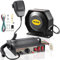 VEVOR Auto Warnalarm Lautsprecher 200 W 12 V, Auto Sirene Alarm Hupen 9 Töne Universal Polizei, Feuersiene, Hupe, Lautsprecher, Warnhorn aus Kunststoff, Alarm Lautsprecher mit Handmikrofon