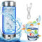 Hydrogen Water Bottle, Hydrogen Water Bottle Generator, 3Min Quick Electrolysis, Water Ionizer Machine Suitable for Office, Travel,Daily Drinking, Gift