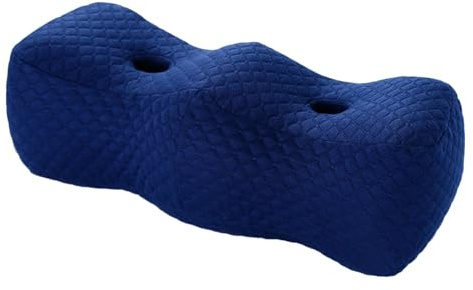 Cuscino per l'elevazione e gambe - Cuscino sagomato sotto ginocchio Cuscini per gambe in foam a forma di collina per dormire | Cuscino per l'elevazione a caviglia per poggiagambe