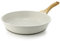SENSARTE Weiß Keramik 28cm Antihaft Bratpfanne Skillet, Schweizer Granit Beschichtung Omelette Pfanne, Gesunde Stein Kochgeschirr Chef's Pan, Gasherd und Induktion Kompatibel