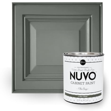 Giani Nuvo Cabinet Paint, Olde Sage (Quart)