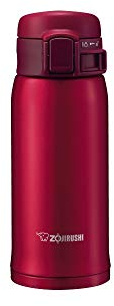 Zojirushi SM-SE36RZ Stainless Steel Vacuum Insulated Mug, 12-Ounce, Garnet Red