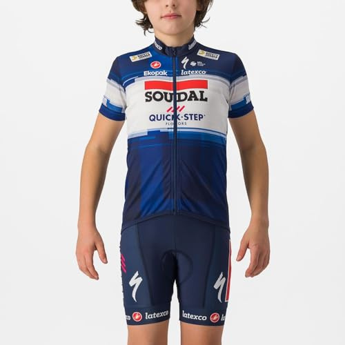 Castelli 4233128 Kid Jersey Boy's Sweatshirt Dark Blue/White 6A