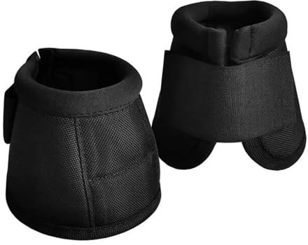 1 Paar langlebiger Hufschutz for Pferde, reißfeste Reitstiefel aus Oxford-Gewebe, robuster, wiederverwendbarer Huf-Handgelenkschutz