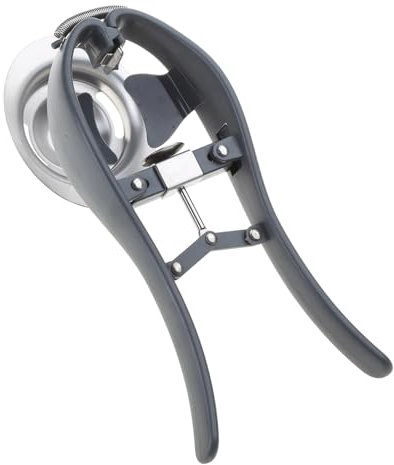 L Easy - Cortador de cáscara de huevo con abridor de yema de acero inoxidable que se agrieta automáticamente demasiado acero inoxidable