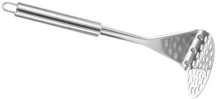 Machacador De Patatas Acero Inoxidable, Triturador De Frutas, Machacador Manual De Legumbres En Acero Inoxidable Antideslizante Para Cocina Y Purés Infantiles