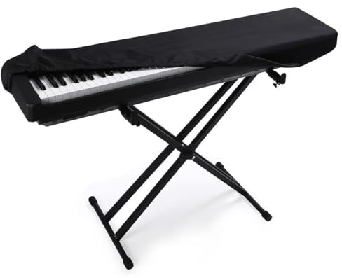 JYNXOR 1pcs Copertura Antipolvere per Tastiera di Pianoforte per 88, Copertura per Pianoforte Elettrico, protezione per tastiera elettronica, Antipolvere e Lavabile, per Proteggere Pianoforte Tastiera