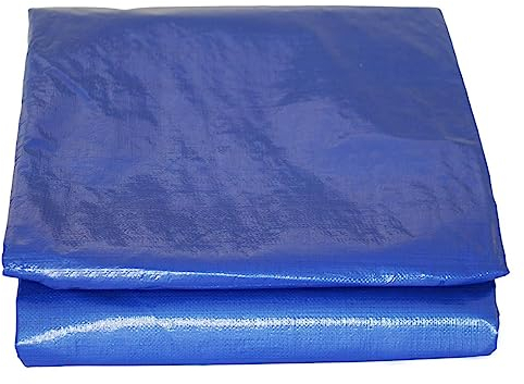 Copertura Piscina Rettangolare 8x14 m - TECPLAST - PO155RD - Telo di copertura per Piscina con Rete di drenaggio centrale