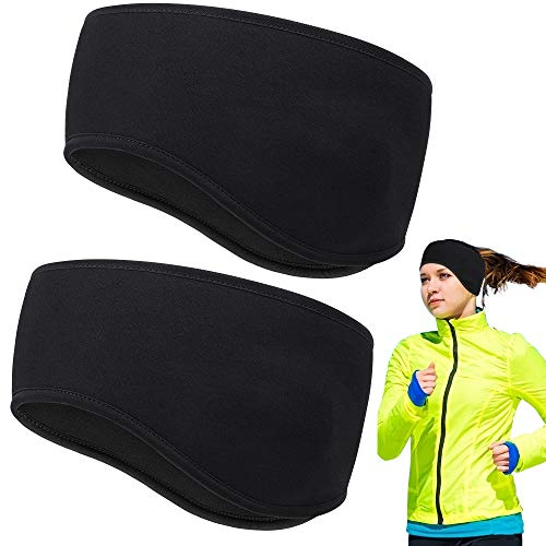 HASAGEI Stirnband Winter (Black + Black)