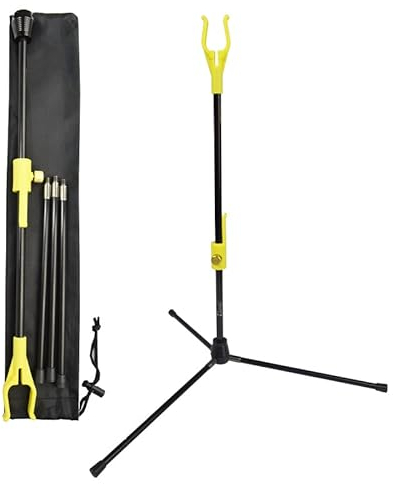 Yls Bogenschießenständer mit Bogenständer, Recurve-Bogen, 48 cm Höhe