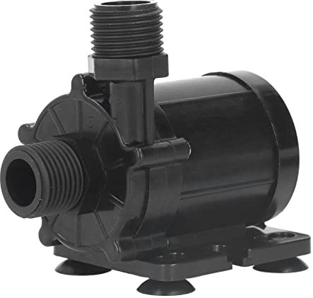 DC 12V 30W Bomba De Agua Bomba De Diafragma Bomba De Agua De Tanque De Peces De Bajo Ruido Con Protección De Bloqueo De Rotor De Escasez De Agua Para Tanques De Peces, Acuarios, Fuentes, Ducha