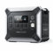 VDL Centrale Elettrica Portatile, Generatori Solari da 2400 W/2048 Wh, Batteria di Backup LiFePO4, Alimentatore da Campeggio, Alimentatore di Emergenza per casa, Fuori Rete, Esterno, Ricarica Rapida