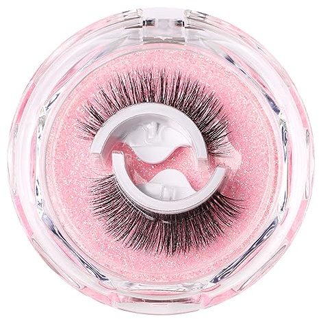 Reusable Adhesive Eyelashes No Or Glues Needed Natural Look Waterproof Non Slip False Lashes With Box Reusable Natural No Or Glues Needed Glitter Eyeshadow Sticker Sticker