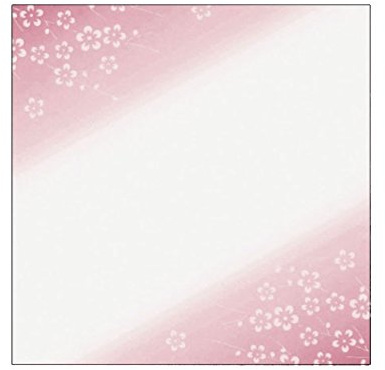 Artec TA-K04 Oil-Resistant Kaiseki QTI4001 Hanakasumi Red Plum 3 Size, Non-Fluorescent Washi Paper, Japan (100 Sheets)