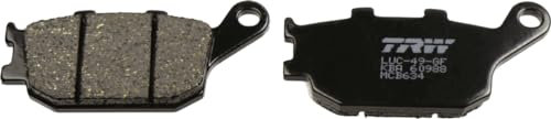 TRW MCB634 Organic Allround Kit pastiglie freno per Honda XL Assale Posteriore e Altre Moto