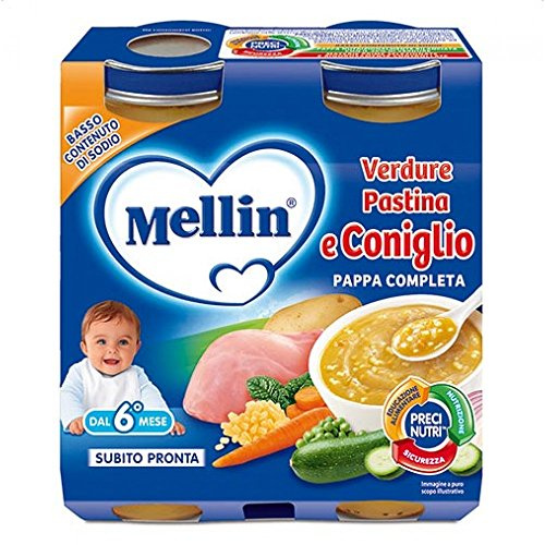 Mellin Pappa Completa Coniglio - 80 g