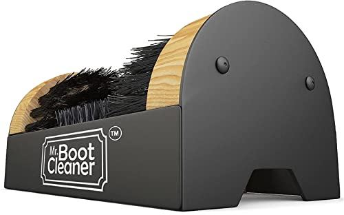 Grattoir de Brosse de Nettoyage de Sol Commercial avec matériel intérieur/extérieur Mr Boot Cleaner